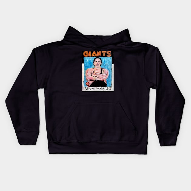 Andre the Giant Kids Hoodie by ElSantosWorld